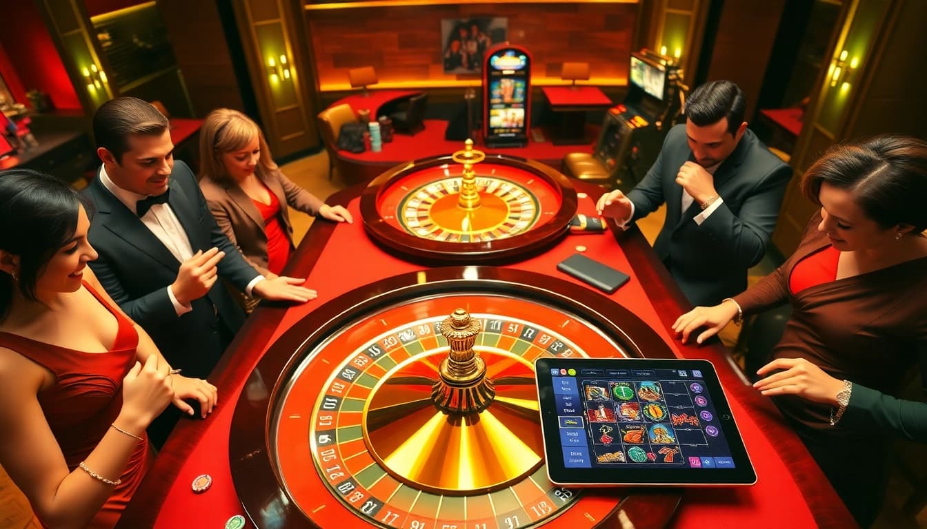 Experience the thrilling world of online gambling with insights from https://rikvip1.top/tac-gia-rikvip at a vibrant casino scene.