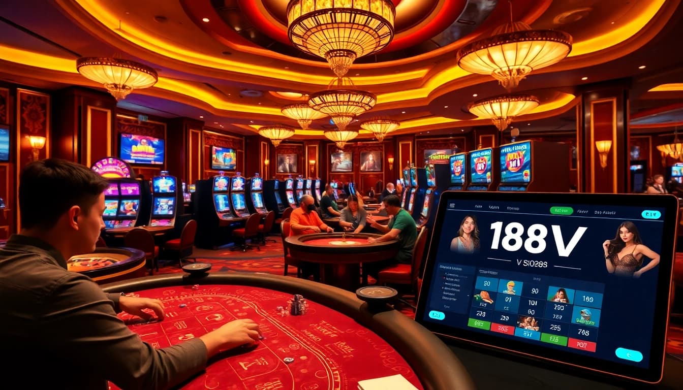 Experience thrilling online gambling with live tables and slots at https://188v.today/ for real-time action.