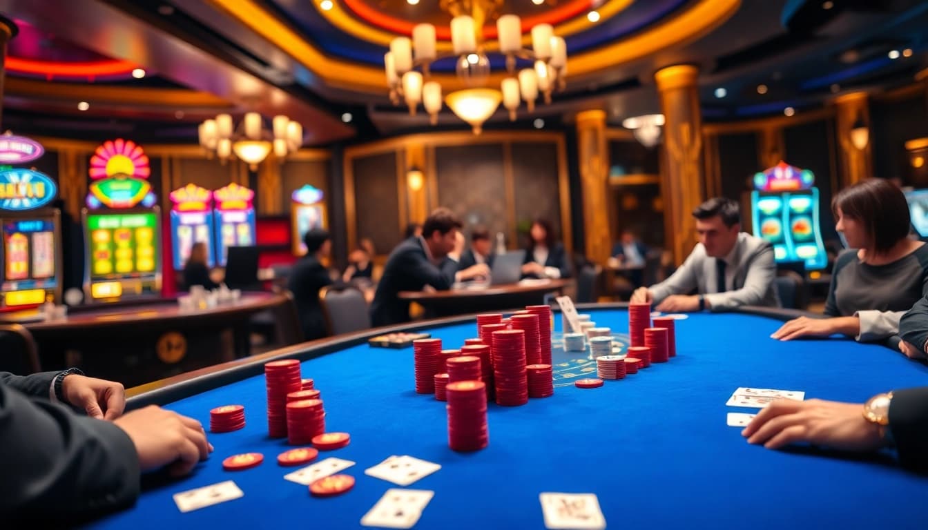 Engage in thrilling poker action at https://uu88.coach/ with lively gameplay and vibrant casino ambiance.