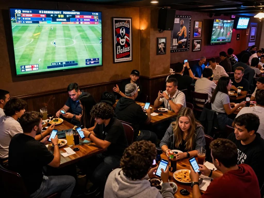 Experience the excitement of sports betting at https://99win.actor/ with enthusiastic patrons placing bets.