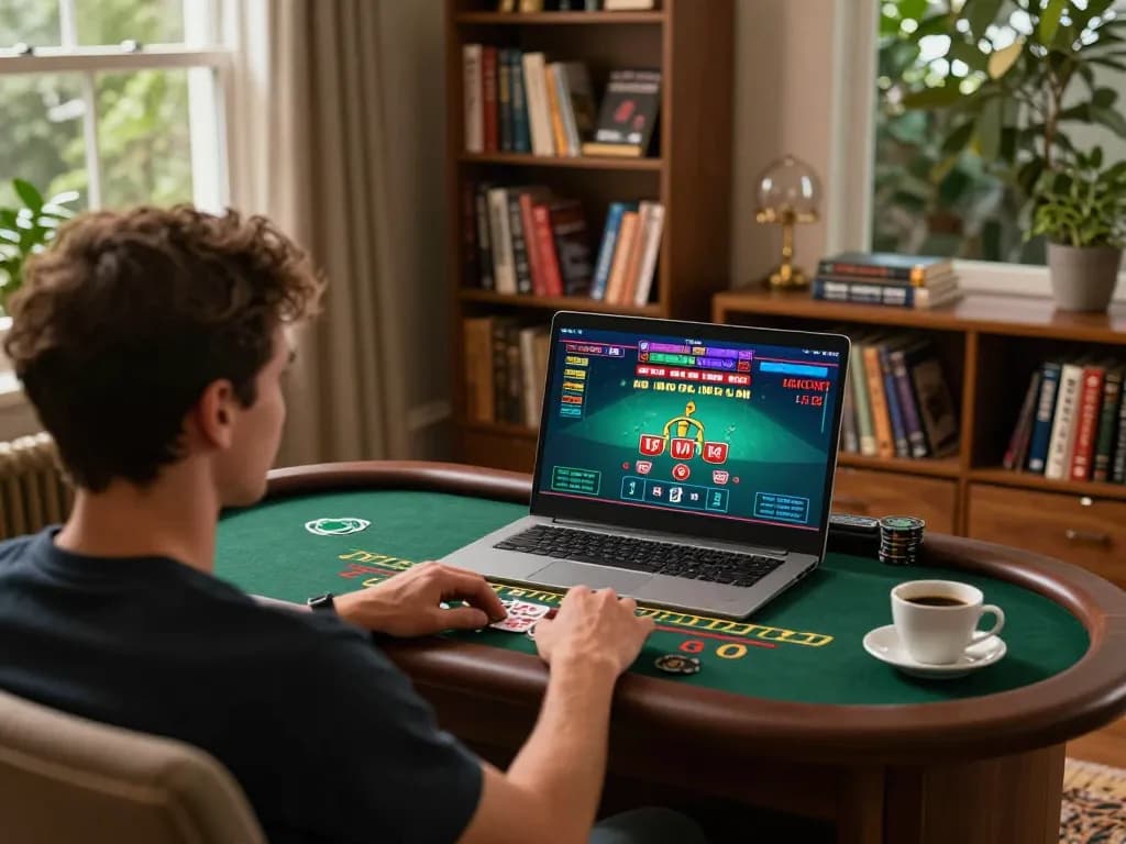 Engaging online casino gameplay at https://9bet9.in.net with live dealer blackjack and strategic focus