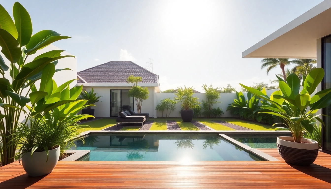 Experience seamless property management Phuket through this beautifully maintained villa surrounded by lush gardens.