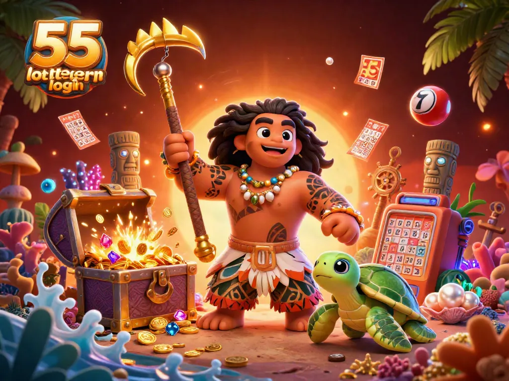 Experience the thrill of winning with 55 lottery login and vibrant lottery game elements