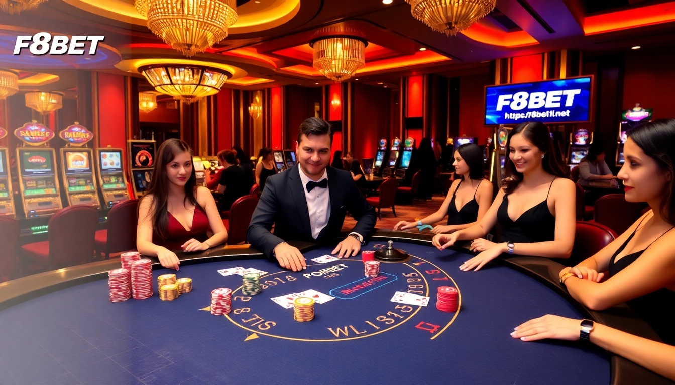 Experience thrilling casino action at https://f8bet11.net/ with engaging games like blackjack and roulette.