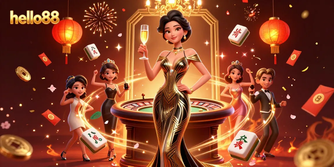 Engage with hello88 and enjoy a glamorous casino atmosphere featuring live games and rich golden elements.