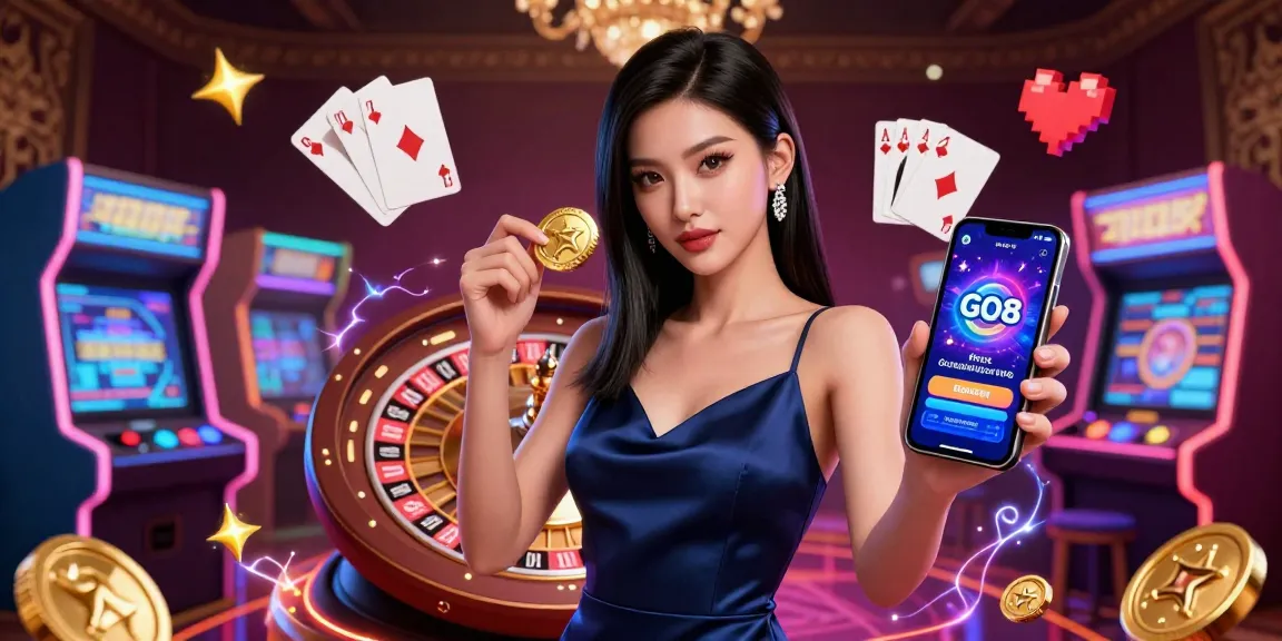 Experience thrilling gameplay at GO8 with stunning visuals, vibrant casino elements, and action-packed atmosphere.