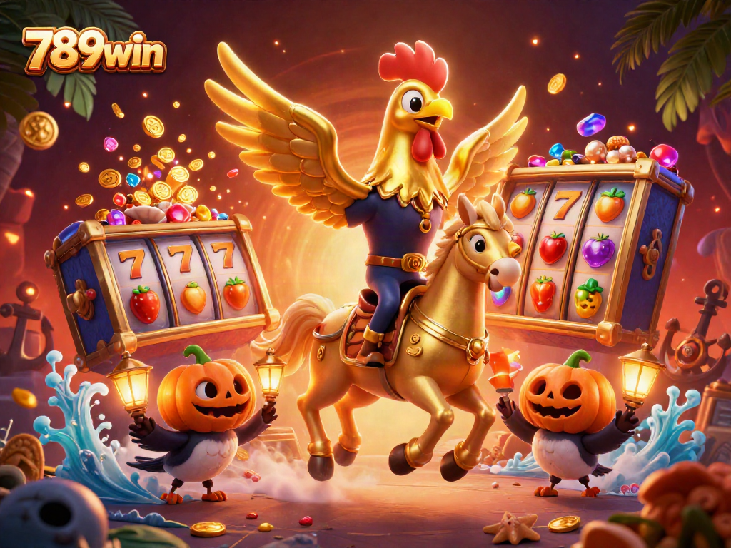 Engage with thrilling casino experiences at 789win featuring vibrant golden rooster and enchanting elements.