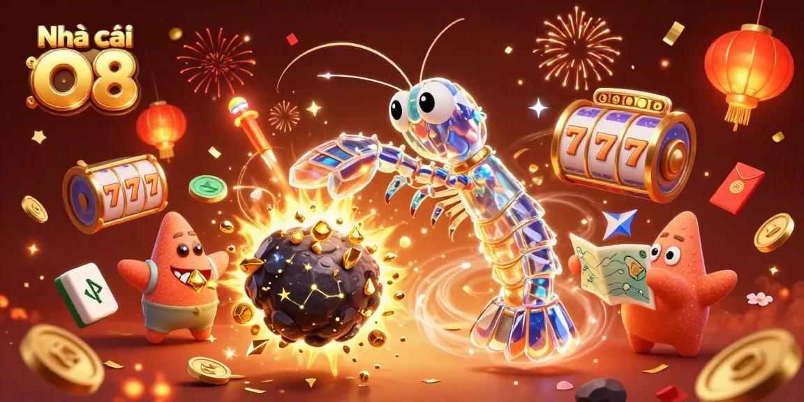 Experience excitement with Nhà cái O8, featuring slots and dynamic casino elements.