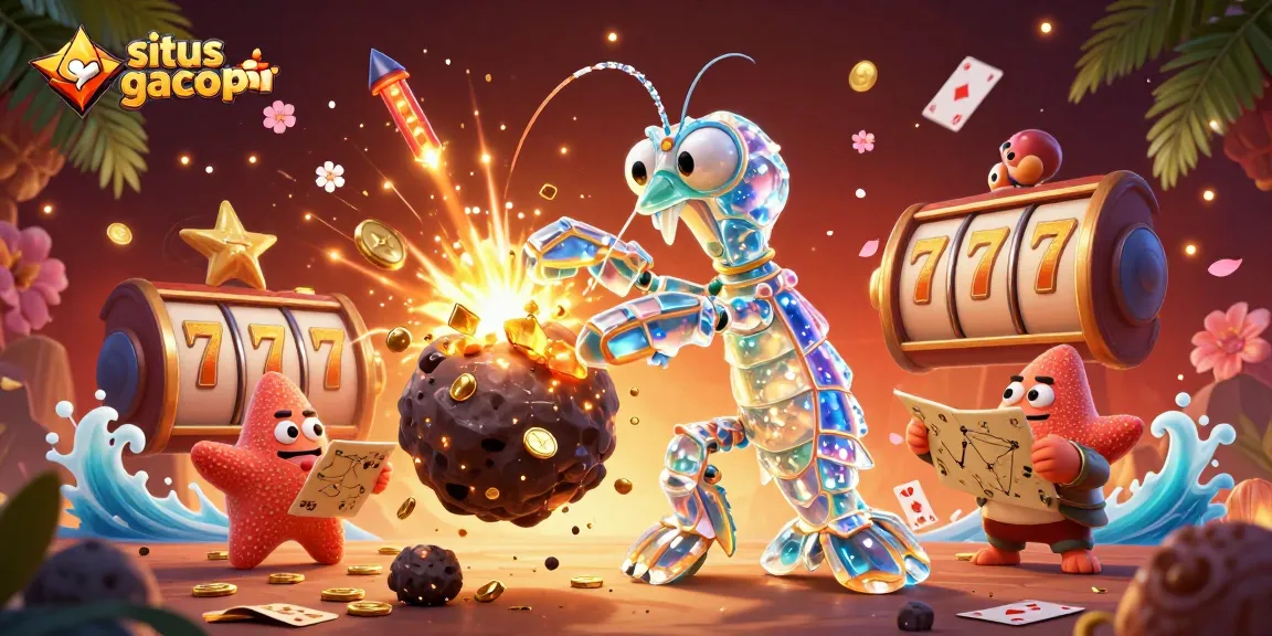 Experience the excitement of situs gacor with stunning 3D characters and dynamic slot game elements.