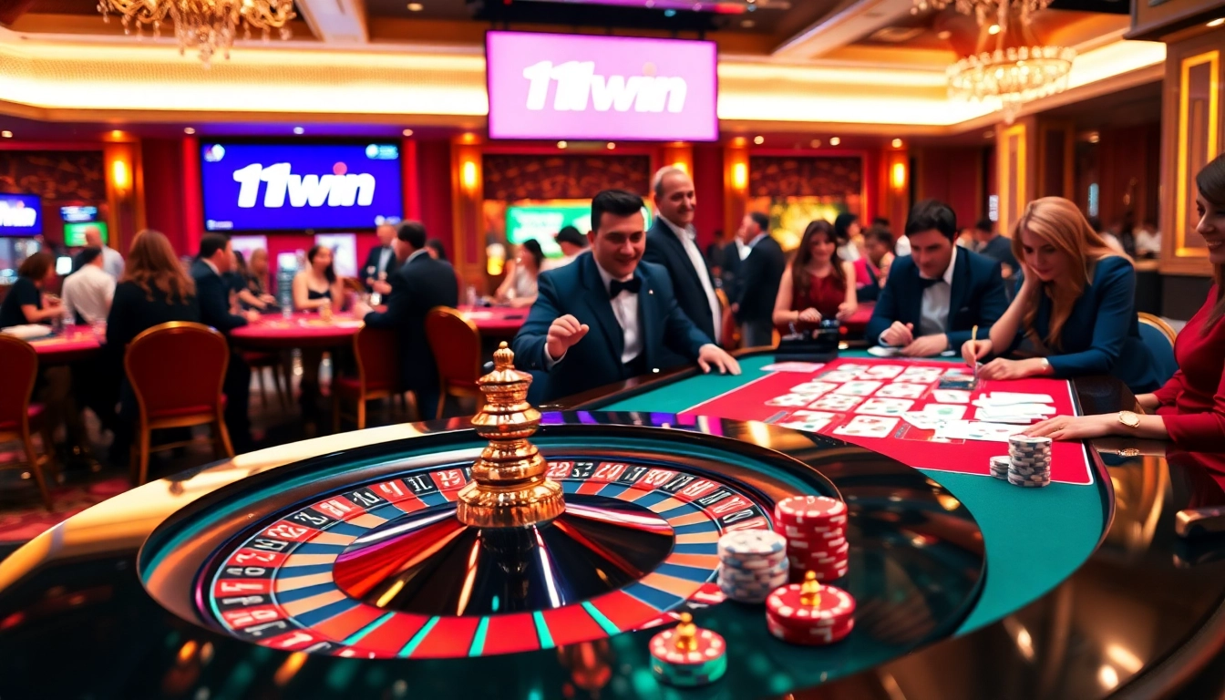 Experience the thrill of winning at 11win casino with vibrant games and exciting gambling activities.