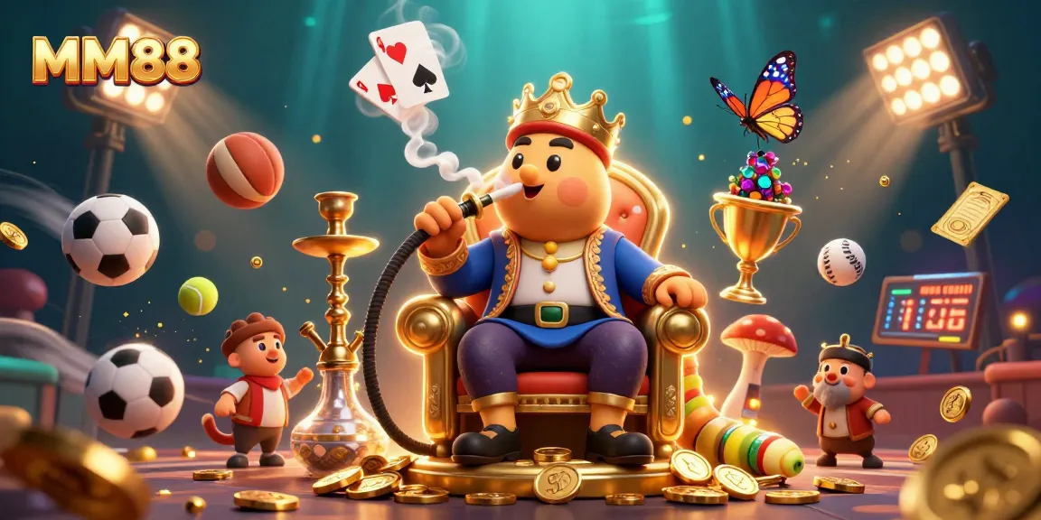 Experience exhilarating gaming adventures at MM88, featuring vibrant characters and casino thrills.