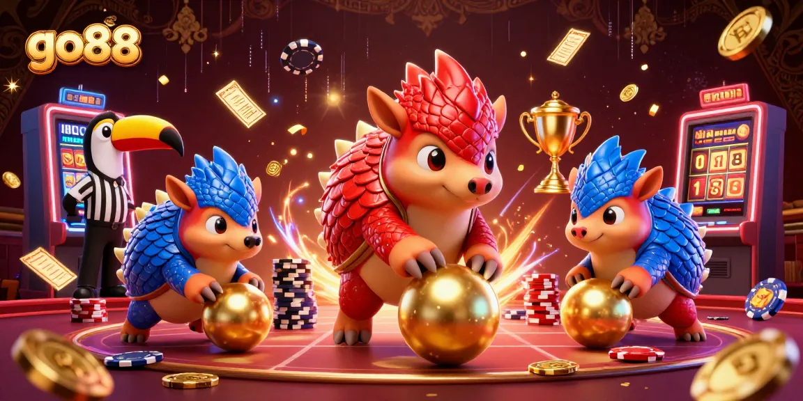 Win big with go88 as rival pangolins compete in a thrilling casino showdown full of excitement.