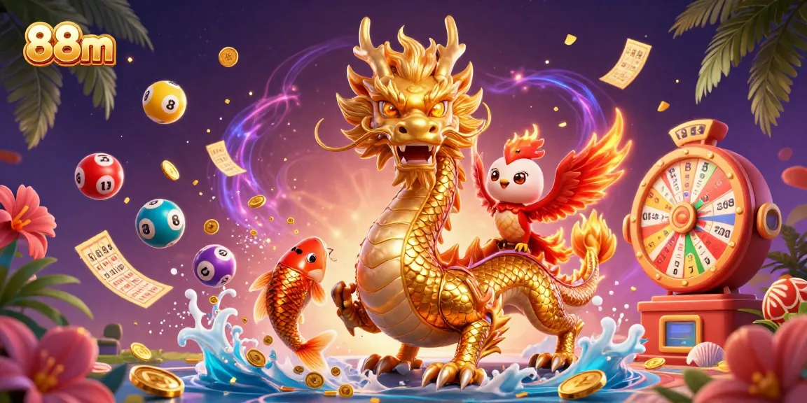 Play thrilling games at 88m with dazzling dragons, coins, and exciting prizes