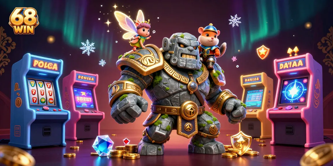 Engage with thrilling 68 WIN experiences at our vibrant online casino with dynamic characters and gaming action.