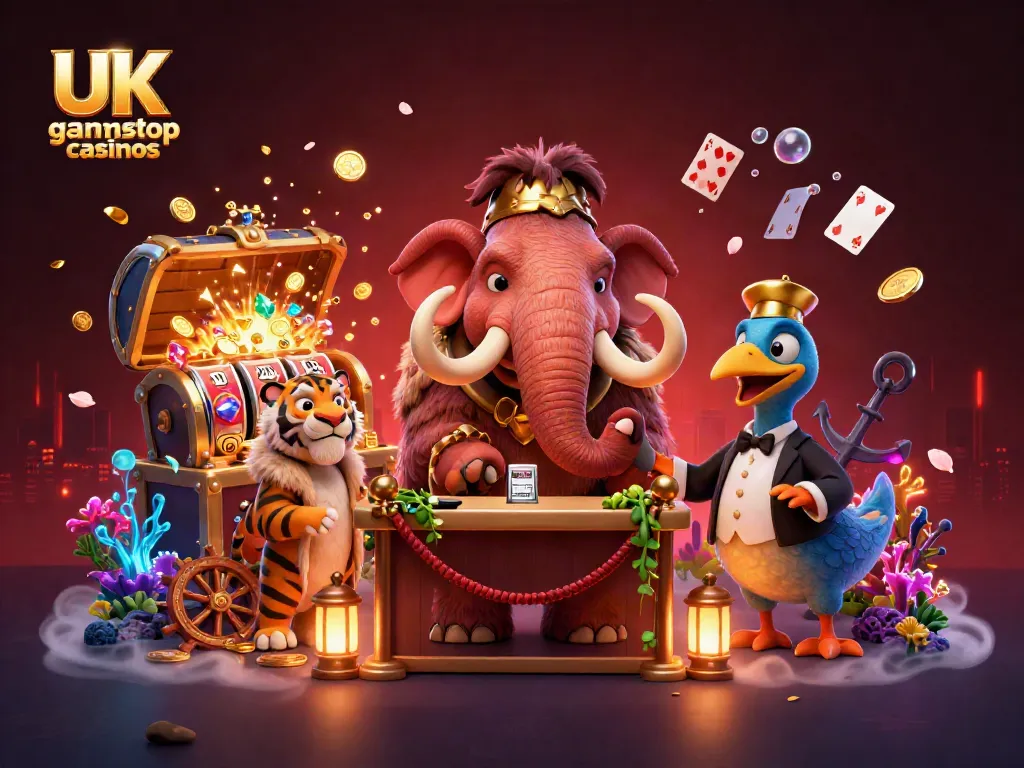 Experience the excitement of UK non gamstop casinos with vibrant 3D characters and dynamic gaming elements.