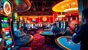 Players enjoying a thrilling game at 69VN's vibrant and engaging online casino.