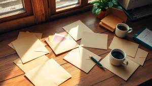 Explore A5 window envelopes revealing colorful stationery, perfect for organized mailing tasks.