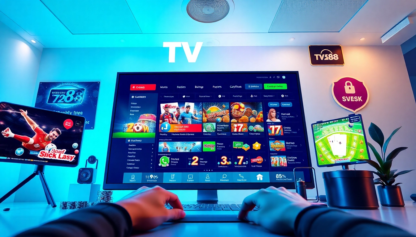 Discover the trusted TV88 online betting platform, featuring diverse games and a user-friendly interface.