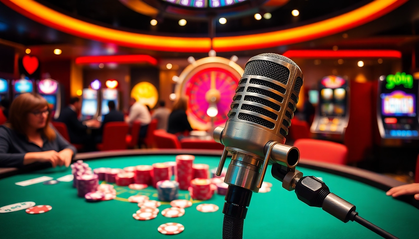 Capture the excitement of casino gaming with MV88 microphone for ultimate audio experience.