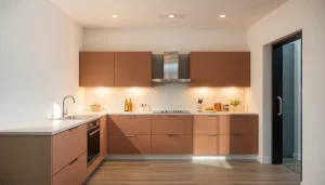 Showcase of уреди за вграждане in a stylish kitchen with modern design elements and ample natural light.