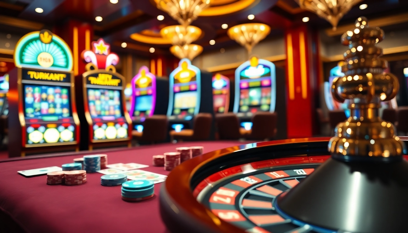 Experience betting excitement at KJC LINK with vibrant casino tables and dynamic gameplay.
