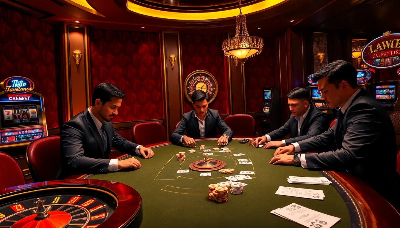 Experience thrilling poker action at https://fabet.free/ with professionals surrounded by luxury gaming elements.