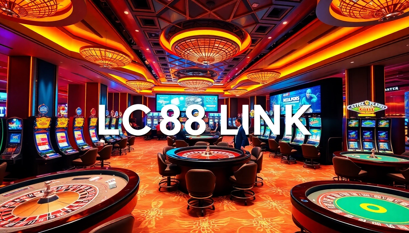 Experience the thrill of winning at LC88 LINK's luxurious casino games.