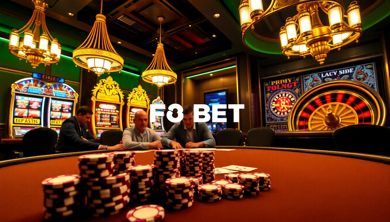 Experience thrilling poker action at F8 BET's premier casino tables.