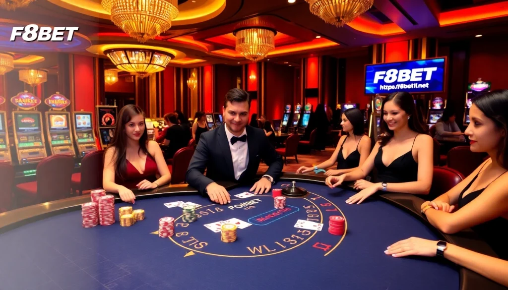 Experience thrilling casino action at https://f8bet11.net/ with engaging games like blackjack and roulette.