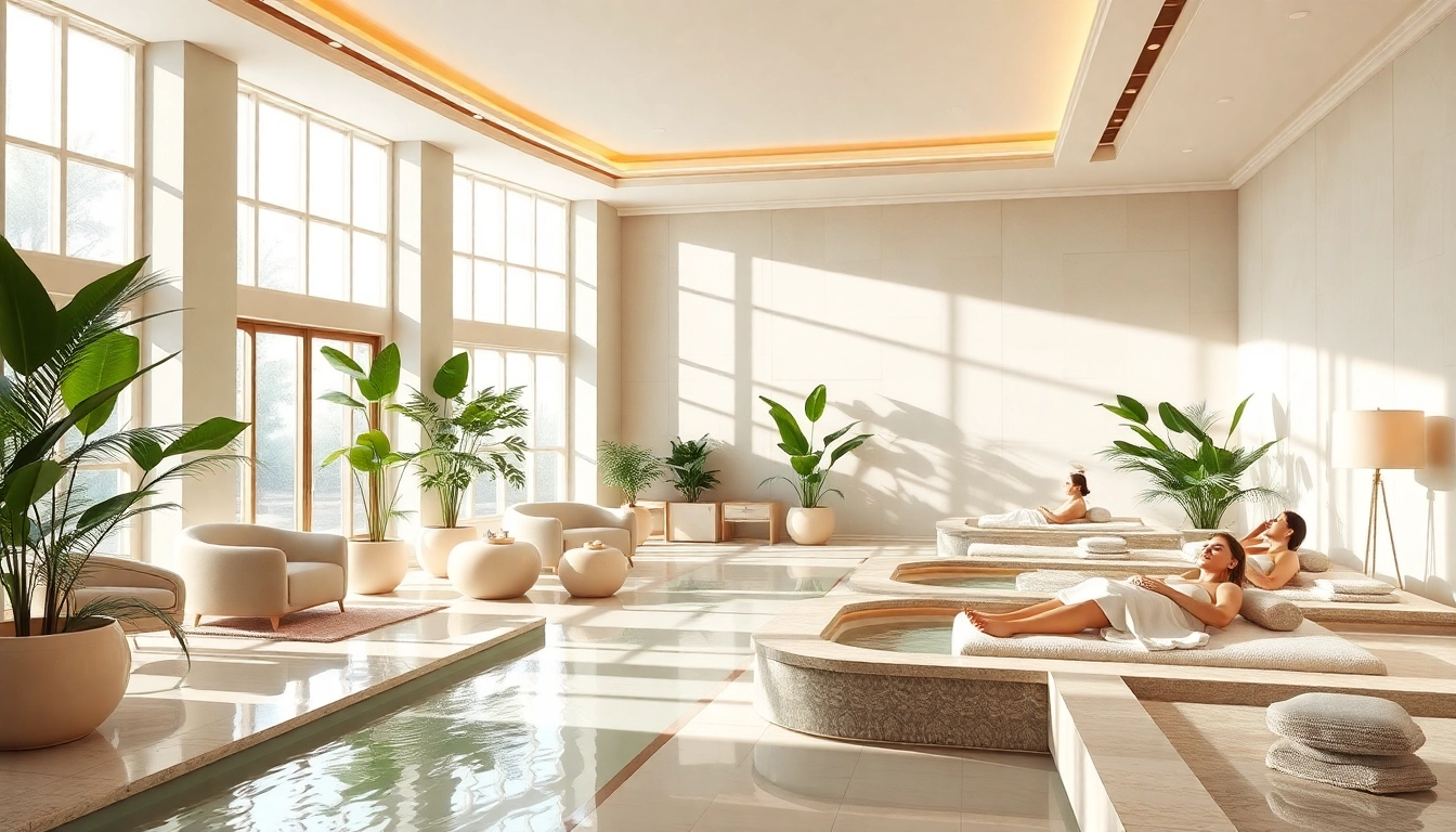 Spa Ads featuring a serene environment with tranquil lighting and relaxing treatment scenes.