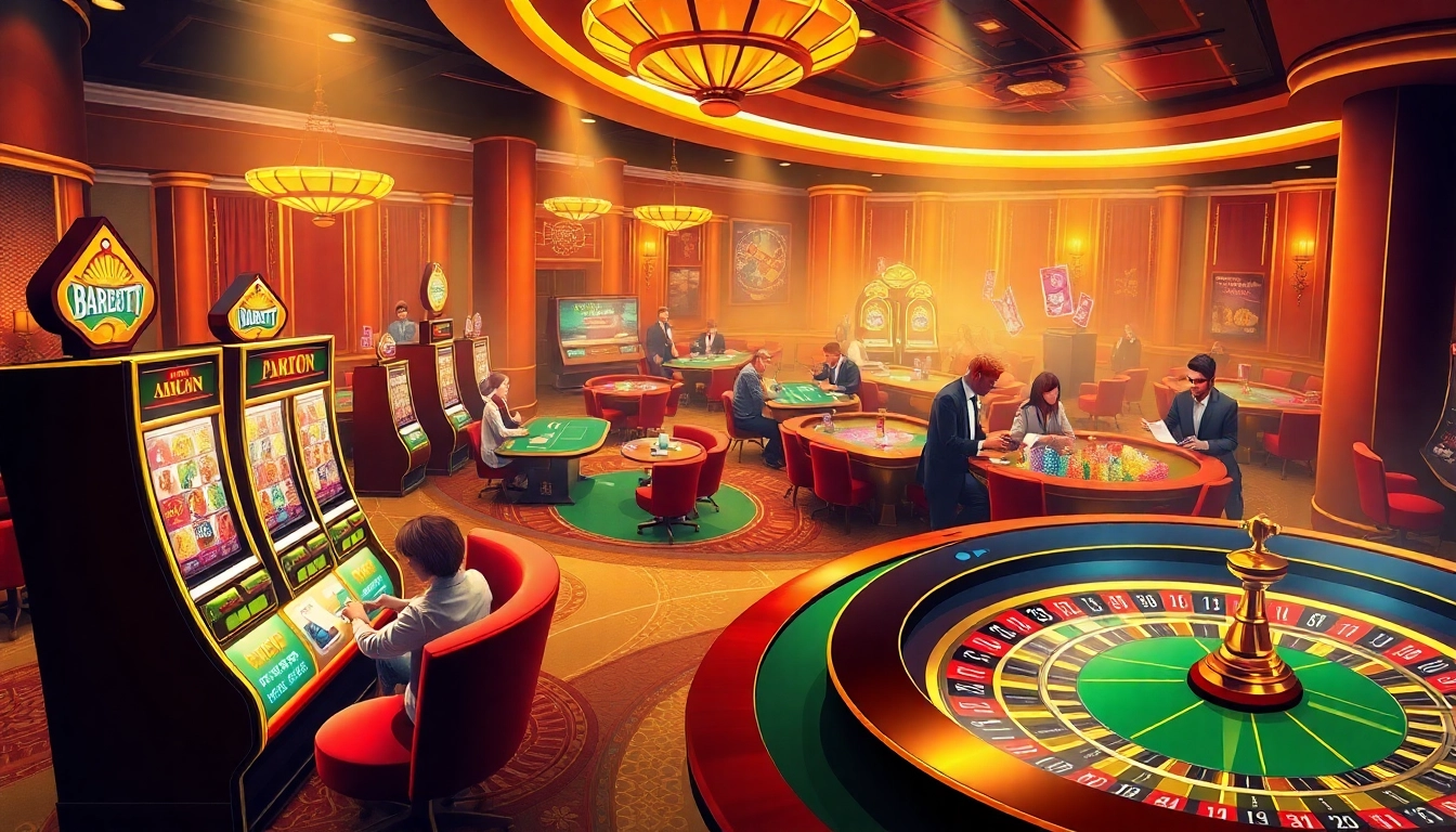 HM88 engages players in an enchanting casino atmosphere with vibrant games and elegant decor.