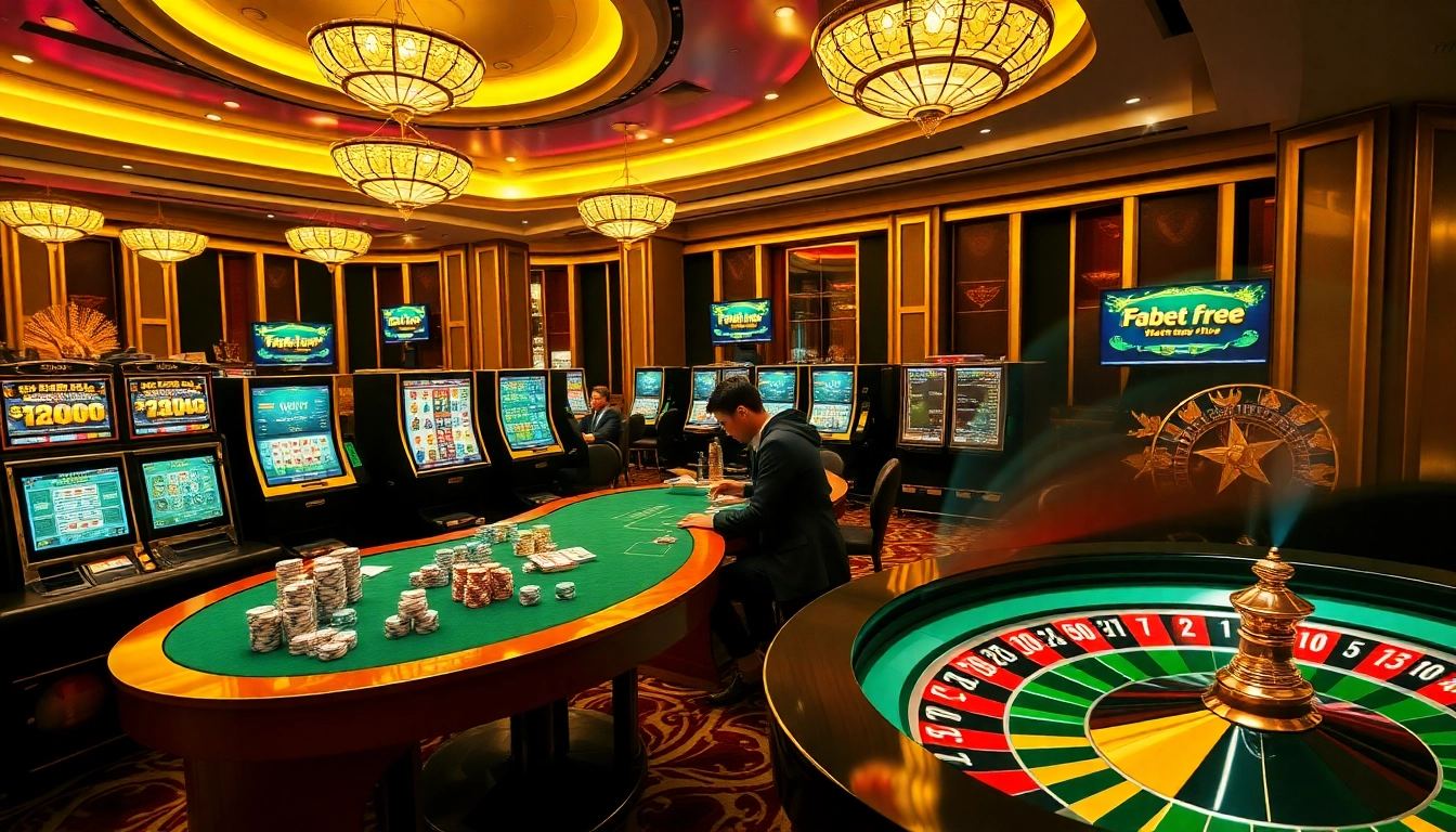 Engage in thrilling gaming experiences at https://fabet.free/ with vibrant casino visuals and interactive elements.