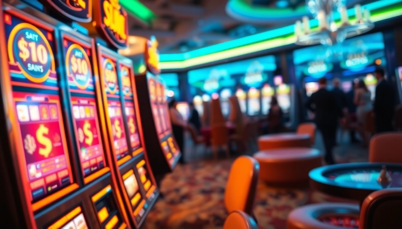 Experience the thrill of winning on the slot server kamboja no 1, highlighted by exciting slot machines and vibrant casino energy.