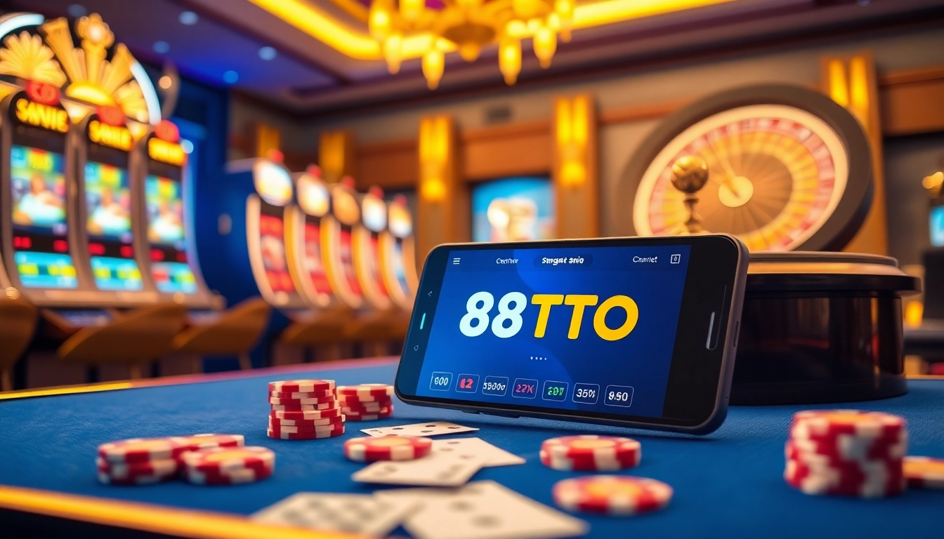 Experience the excitement of online gambling at trang chủ 888TO with vibrant games and betting opportunities.