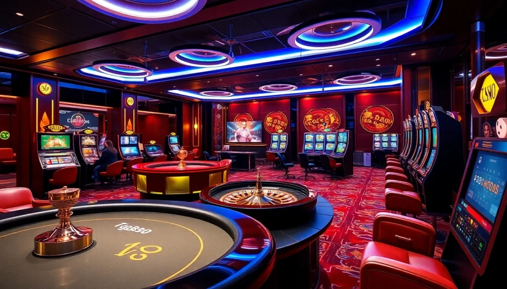Experience the excitement of online gaming at tg88 com with vibrant casino visuals and thrilling gambling elements.