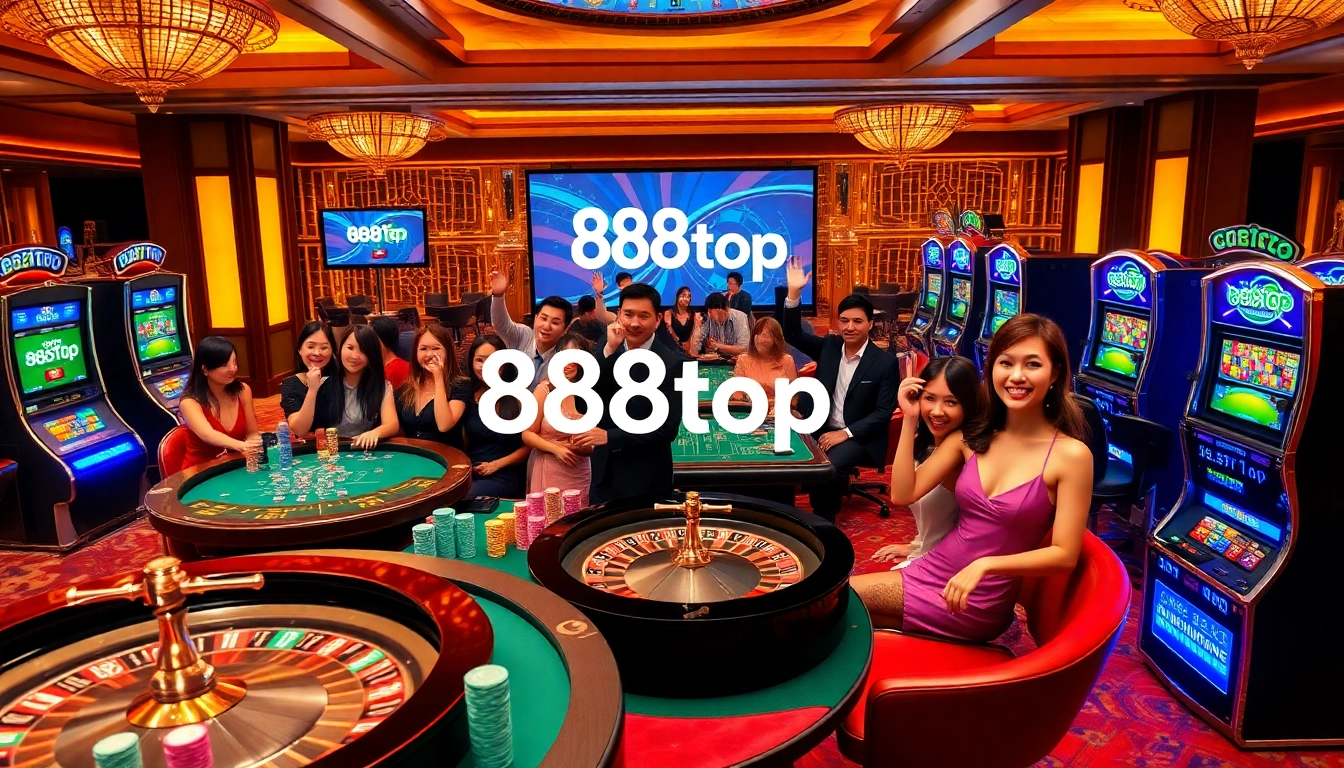 Experience the excitement of 888top đăng nhập with vibrant casino games and high-stakes action.