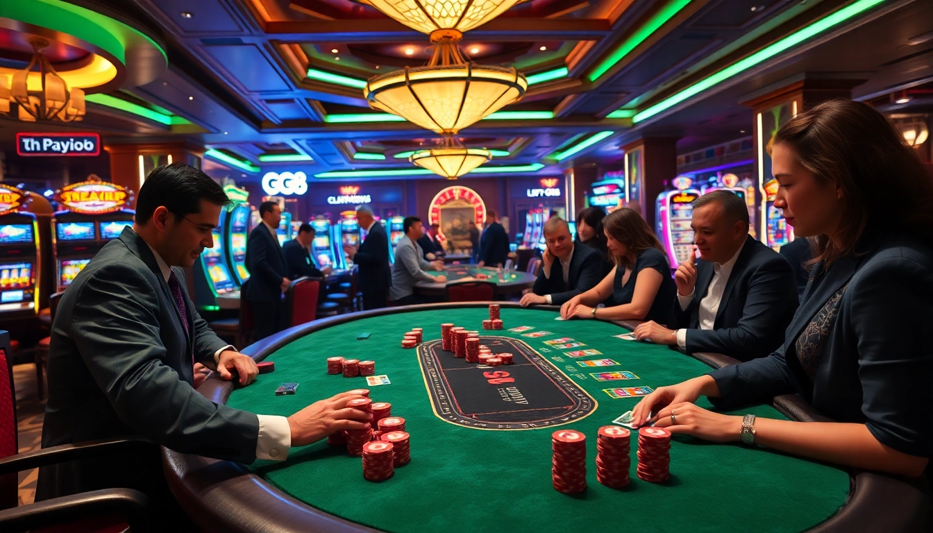Experience the excitement at GG 88 Casino with vibrant games and thrilling action at the tables.