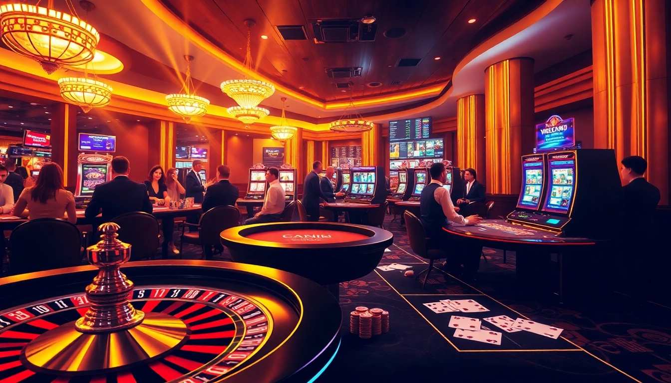 Immerse in the thrilling atmosphere of a casino showcasing live games and exciting action at https://kingarthurcafe.com/menu.