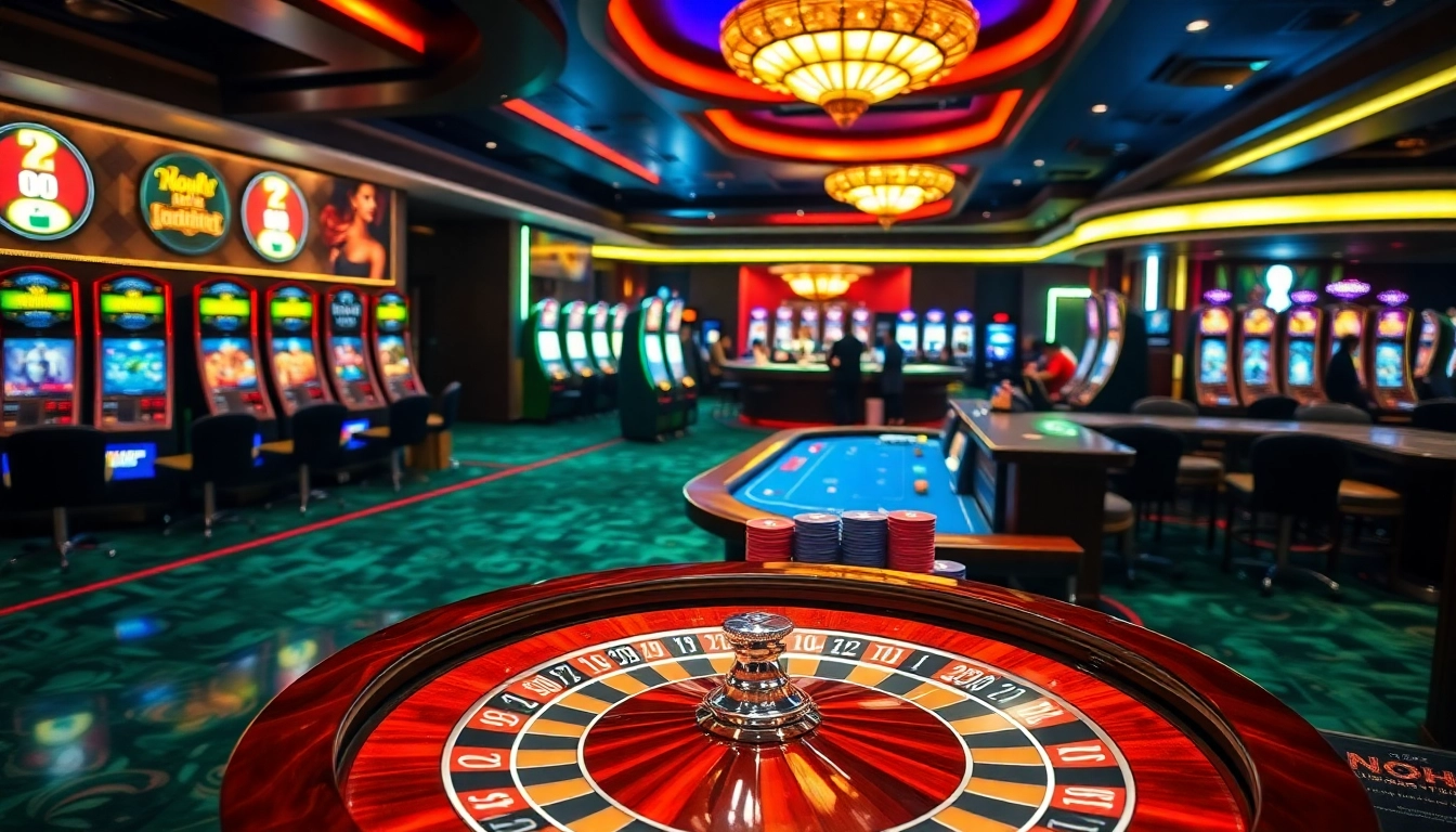 Experience the excitement of gambling at Nohu's high-end casino gaming floor.
