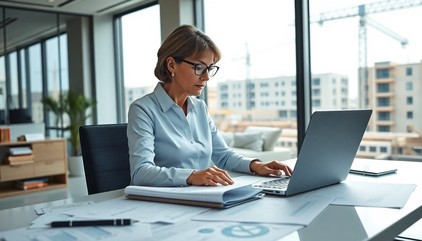 Księgowość dla spółki budowlanej przedstawiona przez profesjonalnego księgowego analizującego finanse budowlane.