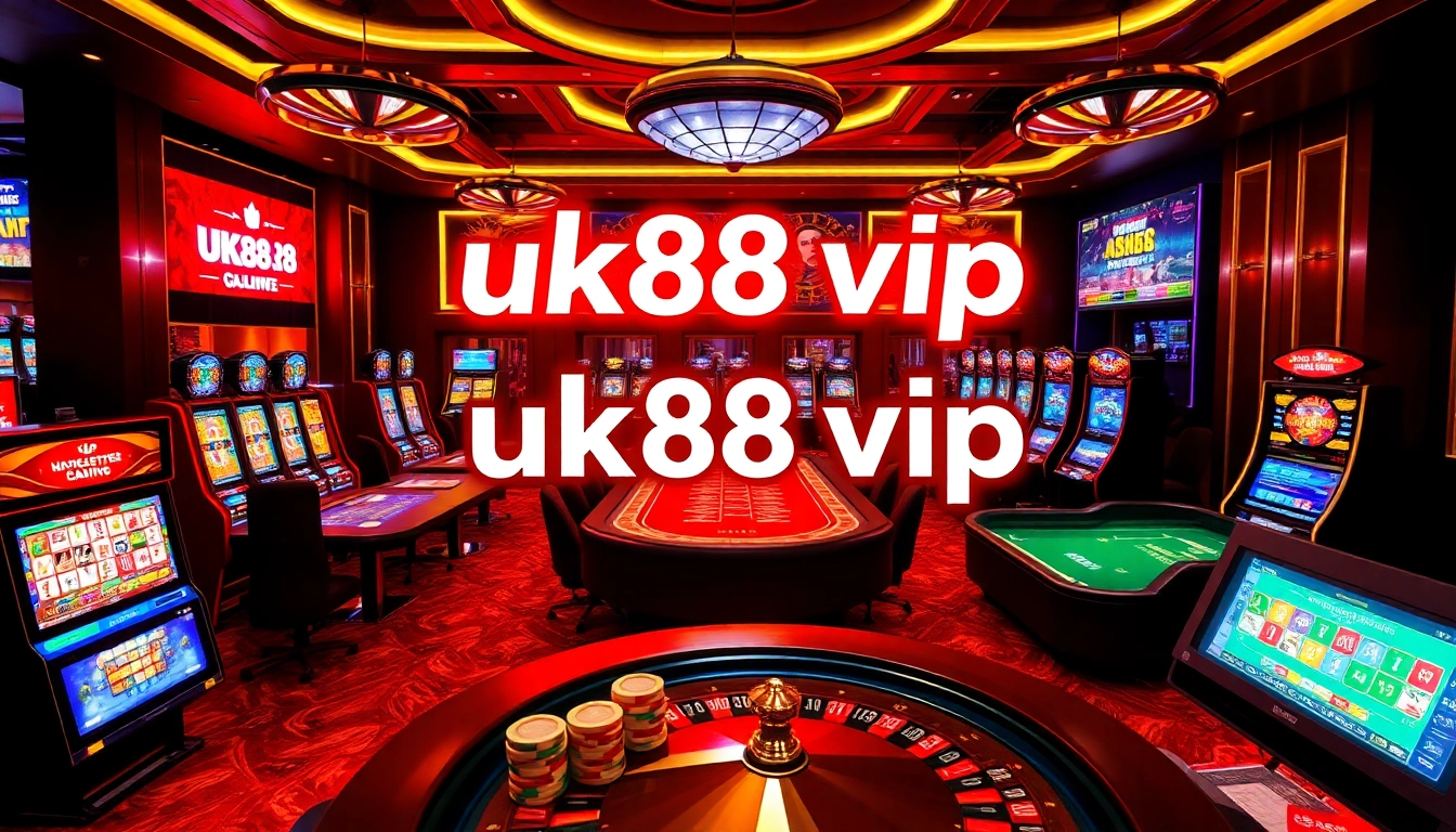 Experience exciting gameplay at uk88 vip with professional dealers and vibrant casino visuals.