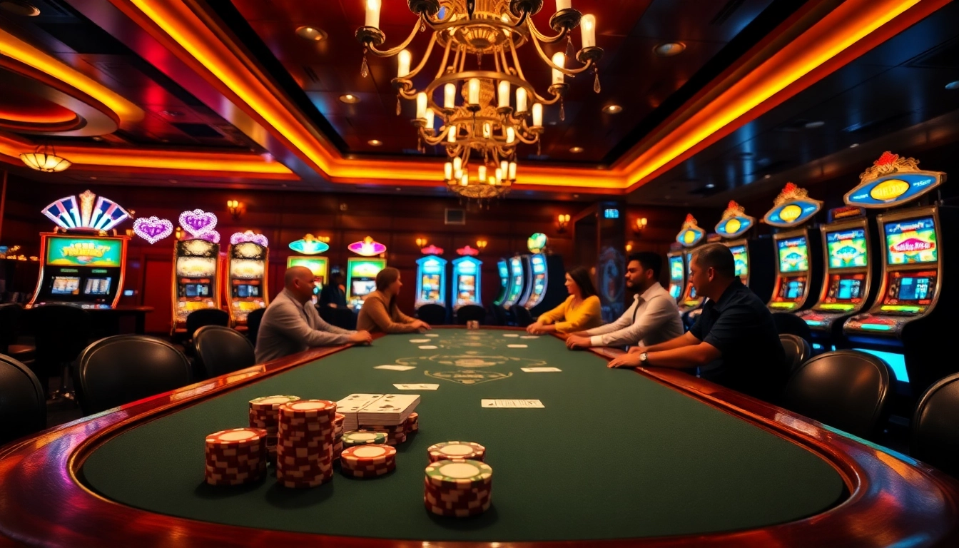 PBN post inspired poker scene with players, chips, and vibrant casino lights.