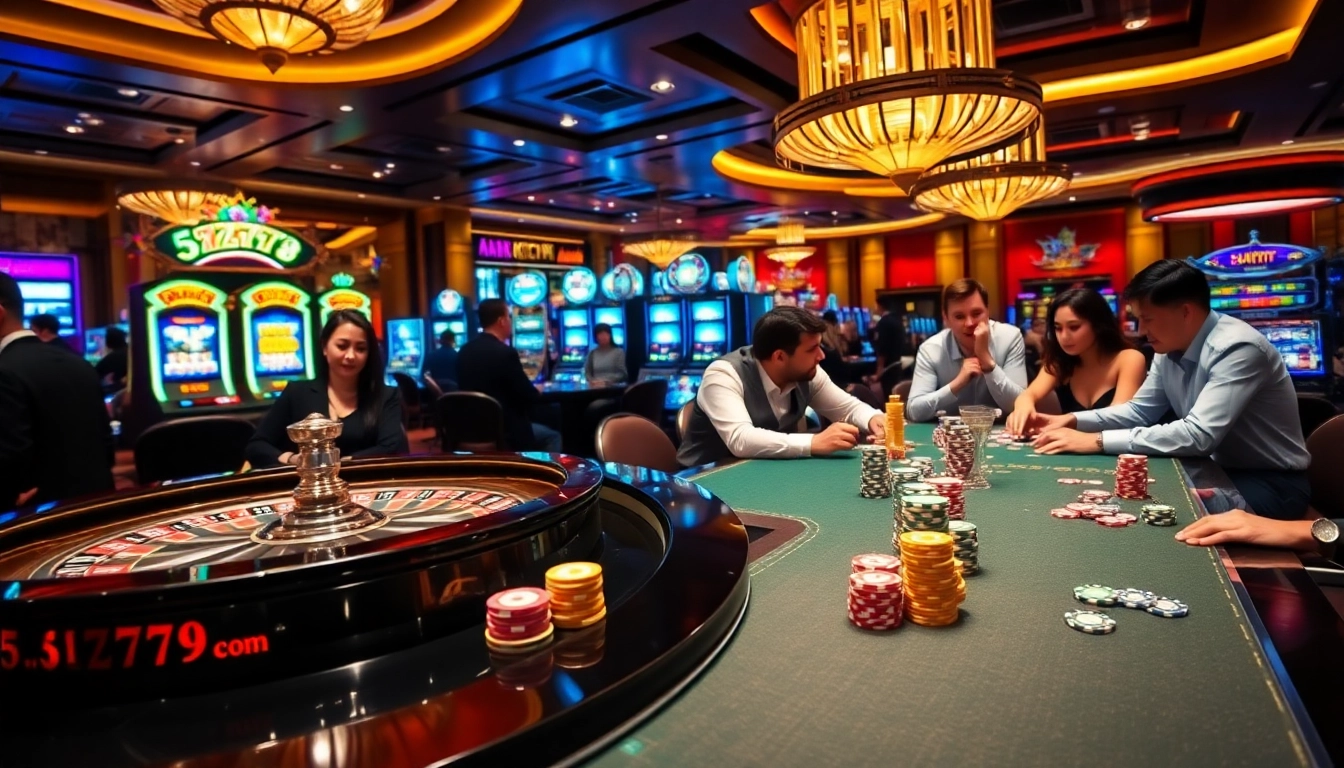 Experience thrilling gameplay at 5Z7779 com with poker and roulette excitement.