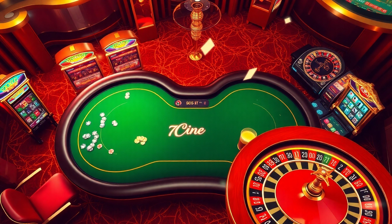 Experience thrilling gameplay with 7C77 one featuring vibrant tables and immersive slots.