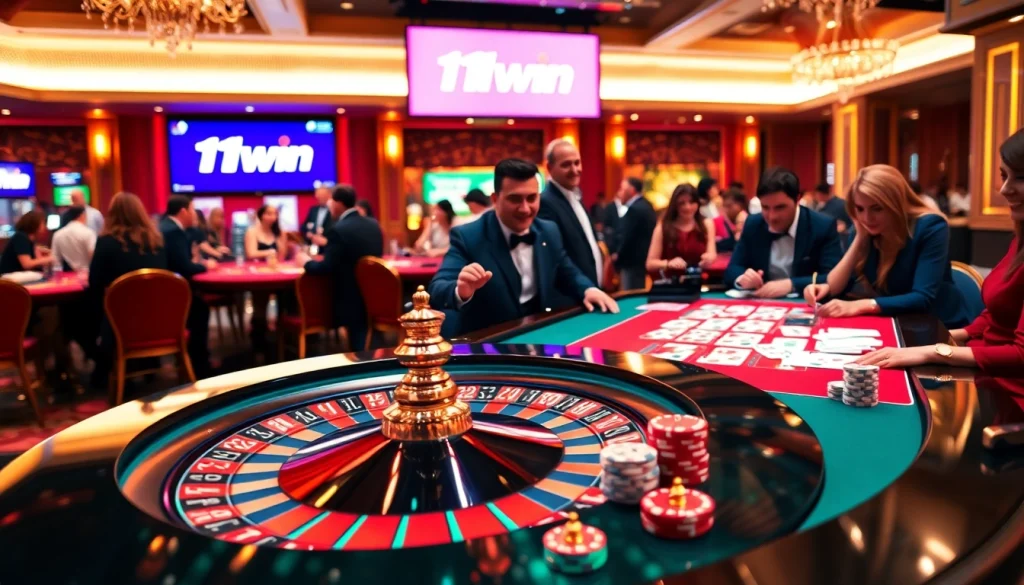 Experience the thrill of winning at 11win casino with vibrant games and exciting gambling activities.