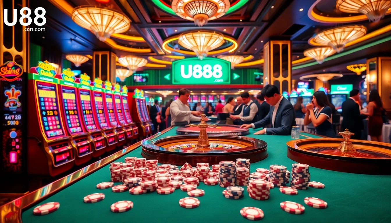 Experience thrilling games at u888.com with vibrant slots, roulette, and high-stakes poker.