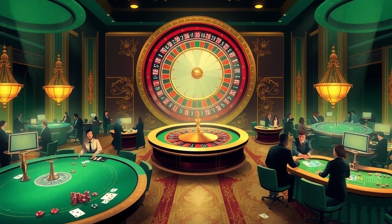 Experience high-stakes gaming at mg188s.com with vibrant casino tables and exciting gambling action.