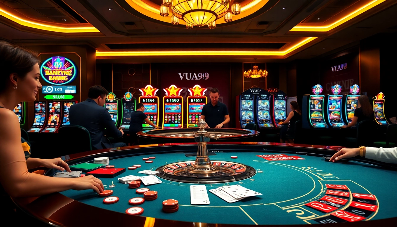 Experience the thrill of gambling at Vua99 with engaging games and vibrant visuals.