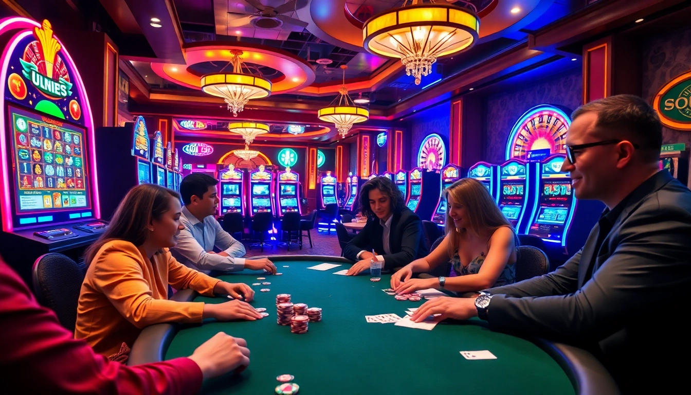 Experience excitement at the casino with obral toto gaming sessions featuring poker and slot machines.