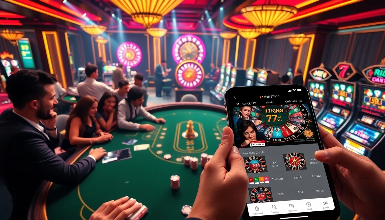 Experience the excitement of the 79king app with action-packed casino games and vibrant atmosphere.